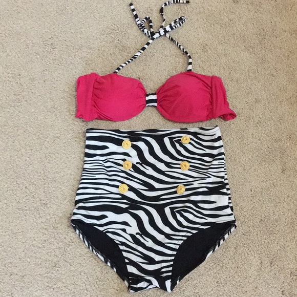 unbranded Other - ❤️BNWOT vintage hight waisted bikini❤️